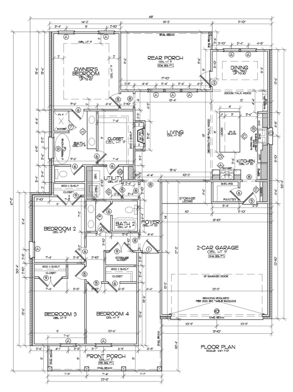 Pontchartrain floor plan